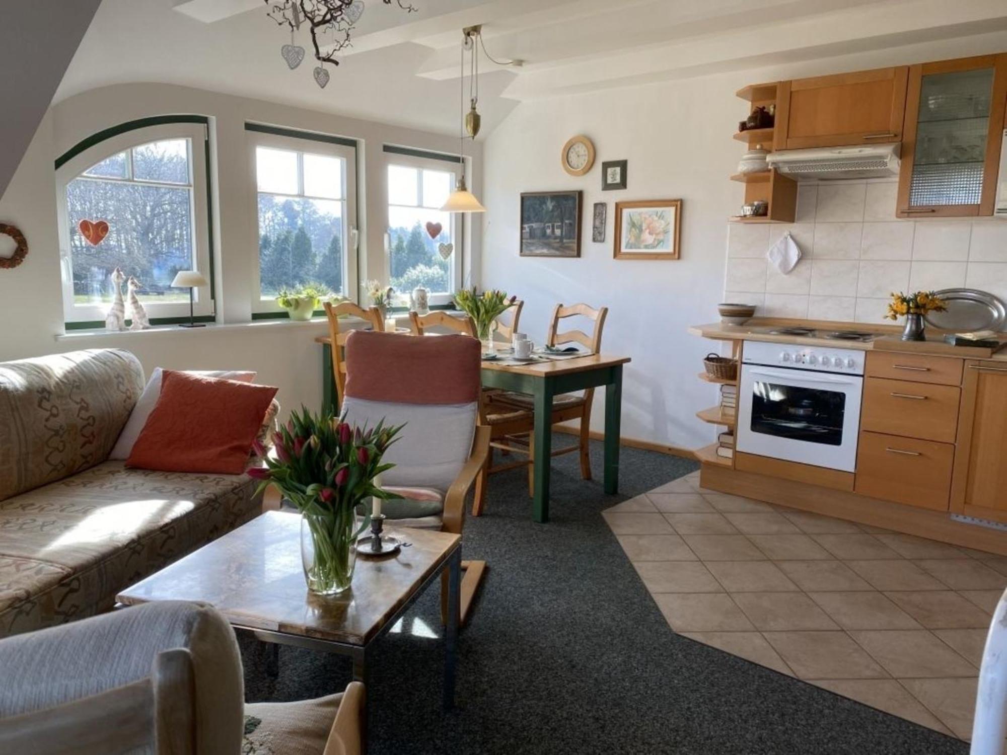 Ferienwohnung Nr 07 Og Spitzboden Born Exteriér fotografie